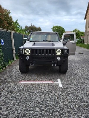 Hummer H3 Adapateur De Phare Avant De 7 Inch Gauche Et Droite  - Immagine 1 di 4