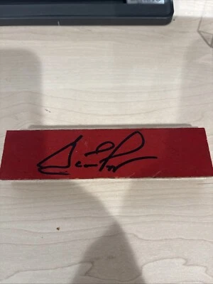 SCOTTIE PIPPEN SIGNED GAME USED FLOOR BOARD JSA COA … Rare 🔥 - Image 1 of 3