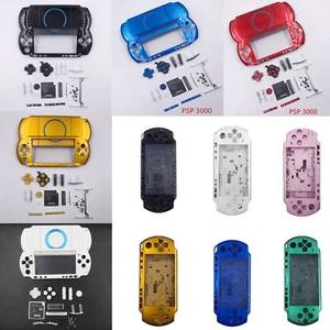 For PSP 1000/2000/3000 Full Housing Shell Case with Buttons Sticker Accessories - Picture 1 of 32