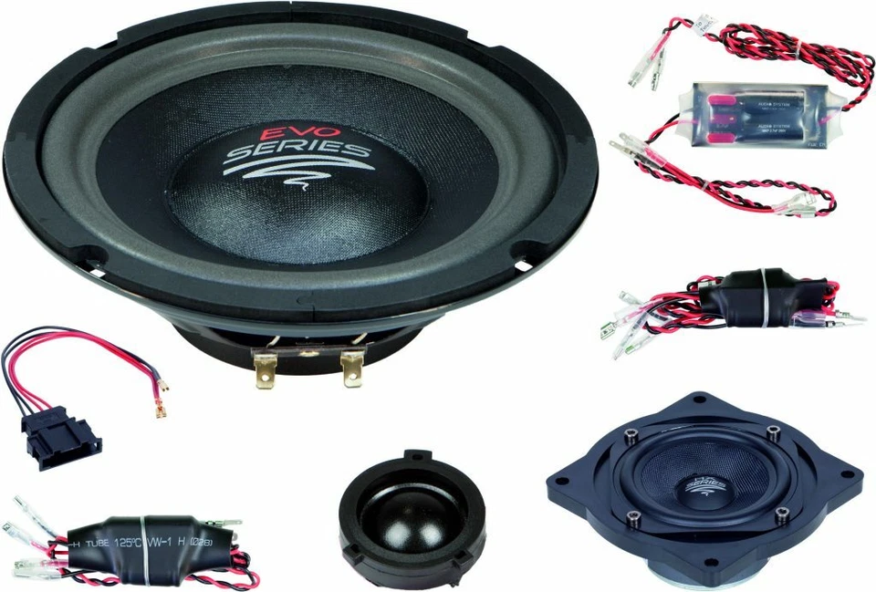 Audio System MFIT für VW Golf 5 V EVO 20cm 3-Wege Lautsprecher Set 440 Watt - Bild 1 von 1