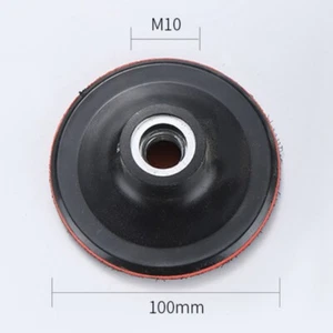 Pad di supporto gancio e anello 4" M10 piastra orbitale lucidante, rosso - Foto 1 di 2