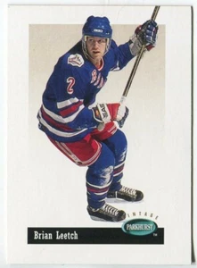 1994-95 Parkhurst Vintage Insert #V15 Brian Leetch New York Rangers - Picture 1 of 2