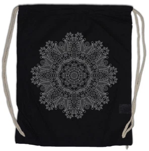 FLOWER MANDALA I Turnbeutel Yantra Hinduism Buddhism Hindu Shiva Buddha - Picture 1 of 1
