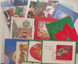 Tarjetas y sobres con temas navideños de varios tamaños/formas de Cleo Inc. Lote de 24 nuevos - Imagen 1 de 24