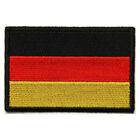 Embroidered Germany German Flag Sew Or Iron On Patch Biker Patch