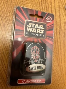 Vintage Phantom Menace Star Wars Episode 1 Collectible Pin Darth Maul - Picture 1 of 1