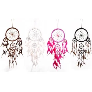 LESTARIE Traumfänger Dreamcatcher Traum Fänger 60cm x 17cm Neu Perlen  - Bild 1 von 9