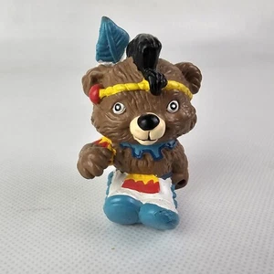 Hanna Barbera Paw Paws Brave Bear Native Applause Figur Spielzeug Vintage PVC  - Bild 1 von 7
