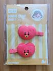 [Line Friends] Authentic BT21 baby cute face hair clips Tata (UK dispatch)