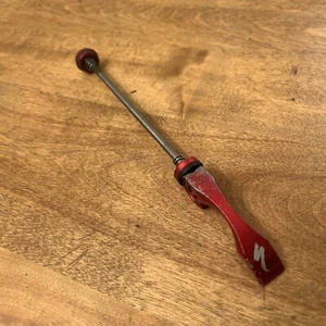Specialized Trick Release II Titanium Quick Release QR Rear Skewer Red - Picture 1 of 8