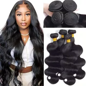 12A Echthaar Bündel Körperwelle Bündel Schuss Remy Virgin Echthaar Extensions - Bild 1 von 38