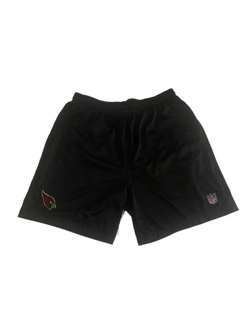Reebok On Field NFL Arizona Cardinals Football Shorts Men’s Large Black Mesh 7” Cover
