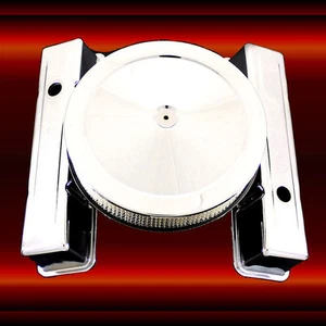 Chrome SB Chevy Matching Valve Covers and Air Cleaner for 327 350 383 400 Tall - Picture 1 of 1