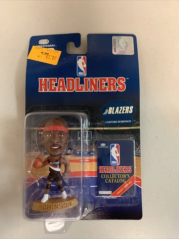 1996 NBA Corinthian Headliner Clifford Robinson Portland Trail Blazers Box 33 Cover