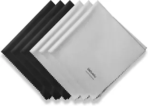 6PCS Large Eyeglass Cleaning Cloths, 12 x12 inches Glasses Cleaner - Picture 1 of 7