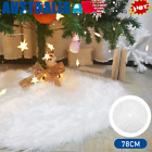 Christmas Tree Skirt Base Floor Mat Cover Xmas Party Home Decoration Plush 78cm