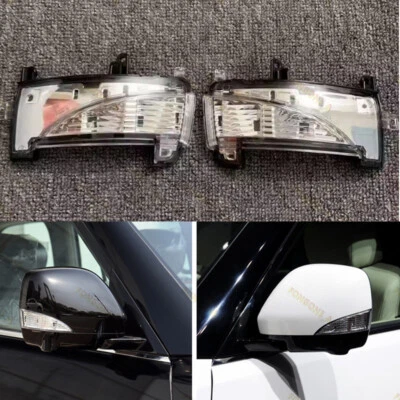 Un par de luces de giro del espejo retrovisor para Infiniti QX56 2011-13/QX80 2014-18 Foto 1 de 4