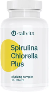 Spirulina Chlorella PLUS Calivita 100 tablets - Picture 1 of 1