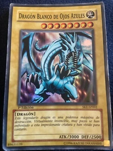 Yu-Gi-Oh! DRAGON BLANCO DE OJOS AZULES 1 Edición SKE-SP001 - Imagen 1 de 2