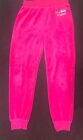 Juicy Couture sonic  Pink Velour Joggers Youth 6 x Years Old i248