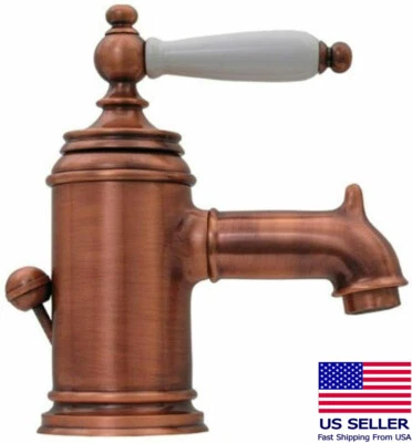 *NEW* Genuine Fountainhaus® Single Lever Bath Faucet Copper N21-OC N21-OLDCO Foto 1 de 2