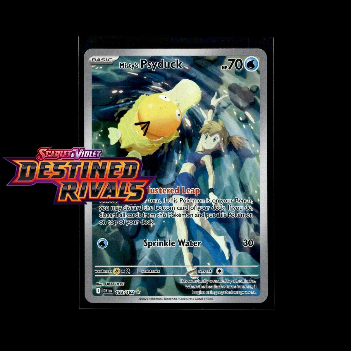 Pokémon TCG Misty's Psyduck Collectible Card Games & Accessories