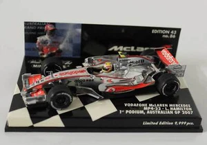 1:43 Lewis Hamilton 2006 Vodafone MP4-21 1st Podium Minichamps 530 074312 - Picture 1 of 1