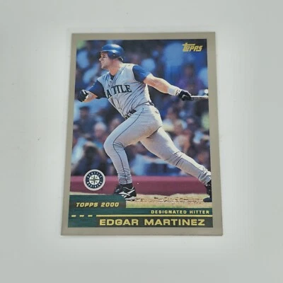 2000 Topps Edgar Martinez Seattle Mariners #89 - Image 1 of 2