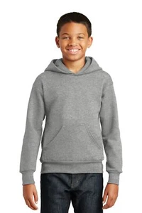 P470 Hanes - Youth EcoSmart Pullover Hooded Sweatshirt - Picture 1 of 6