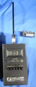 Walker Scientific MG-4D Portable Gaussmeter w Broken Probe MG-4D &ZG-1. - Picture 1 of 16