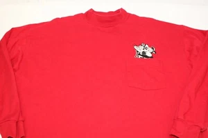 De Colección Acme Clothing Co Looney Tunes Adulto XL Pepe Le Pew Penélope Rojo Manga Larga - Imagen 1 de 4