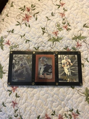 Nuevo Troy Aikman Pinnacle Donruss QB DALLAS COWBOYS NFL FOOTBALL 3 Tarjetas Estuche Set Foto 1 de 4