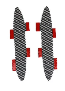 Fender Vent/Cove Screens - Aluminum W/Black Finish - For C6 Corvette & Z06 - Picture 1 of 4