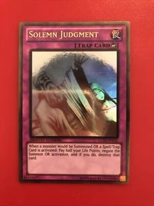 Yugioh: Solemn Judgement - GLD5-EN045 - Golden Ghost Rare - Limited Edition NM - Bild 1 von 4