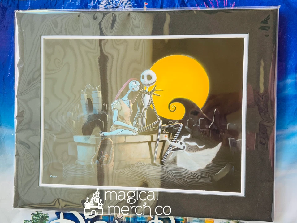 Disney Kaz Eternal Love Pesadilla antes de Navidad 2025 impresión Jack Sally 14x18" Foto 1 de 1