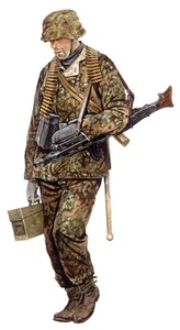 DRAGON 1604 STURMMANN ARDENNES 1944 1:16 SCALE MODEL FIGURE KIT - Picture 1 of 4