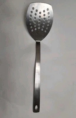 WILLIAMS SONOMA Stainless Steel Spatula 10" Long  3 1/2 Wide - Image 1 of 4