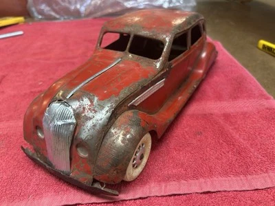 1930S Kingsbury Toys Chrysler Airflow Windup Toy!!!�� - Imagem 1 de 4