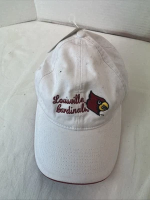 Louisville Cardinals women’s white / red  Ball Cap NWT Adjustable Strap - Image 1 of 4