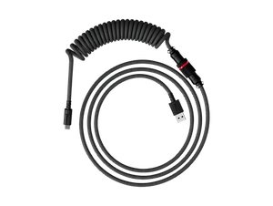 HyperX USB-C Coiled Cable Gray-Black - Picture 1 of 9