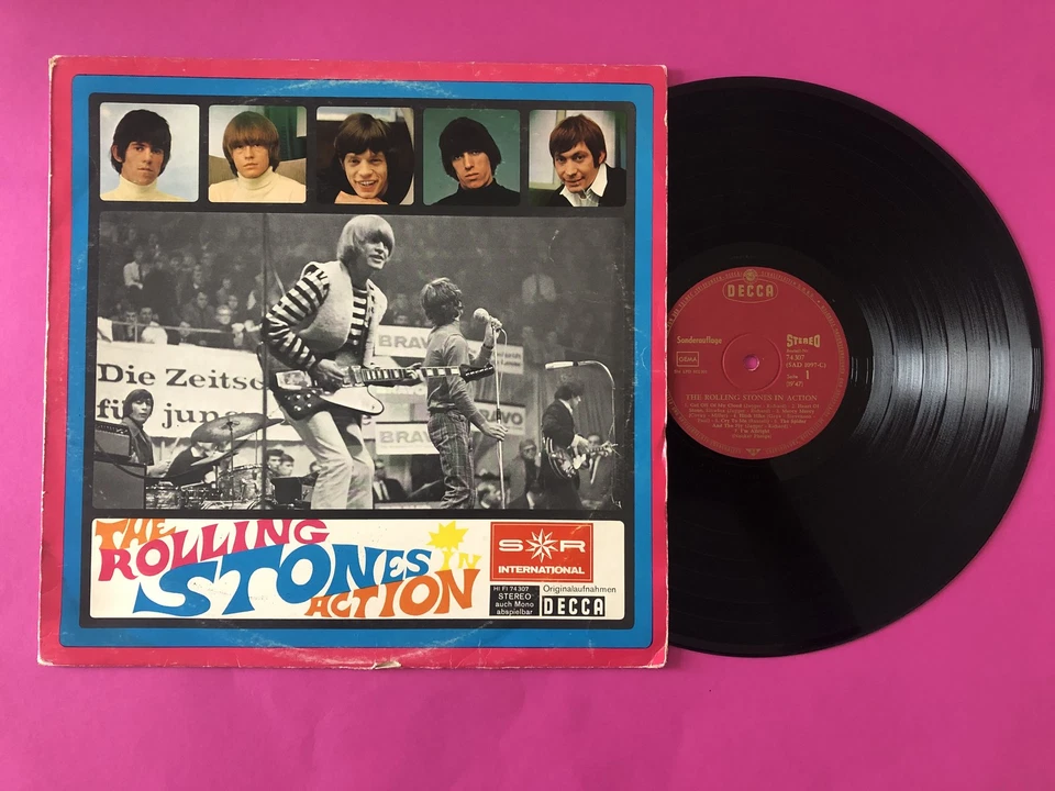 The Rolling Stones - The Rolling Stones In Action (LP,Compilation,Club Edition,S - Image 1 of 4