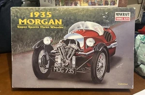 Minicraft 1935 Morgan Model Car Kit NOB - Picture 1 of 1
