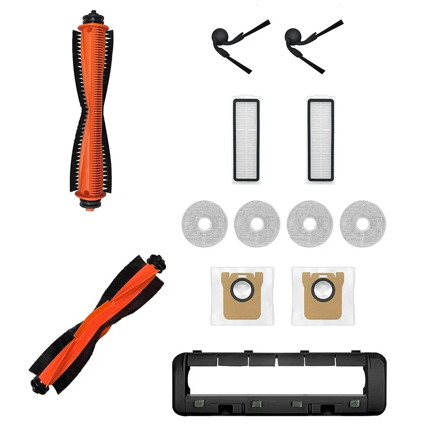 For Xiaomi 5 Pro/OV21CN Rolling Brush Side Brush HEPA Filter Mop Pad Dust Bag