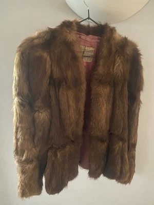 Vintage Fur Coat Size M — 第 1/2 张图片