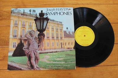 Vintage Joseph Haydn Vinyl LP 12" Symphonies 26 & 27 Hungarian Chamber Orchestra Foto 1 de 2