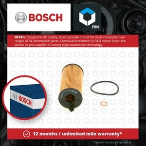 Oil Filter fits BMW 116D F20, F21 1.6D 2.0D 11 to 15 Bosch 11428507683 Quality - Picture 1 of 6