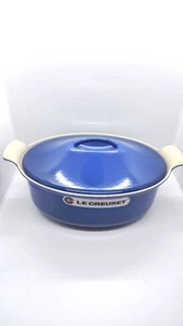 Le Creuset Terrine Oval Cobalt Blue 28cm 3.7L Rare Unused - Picture 1 of 3