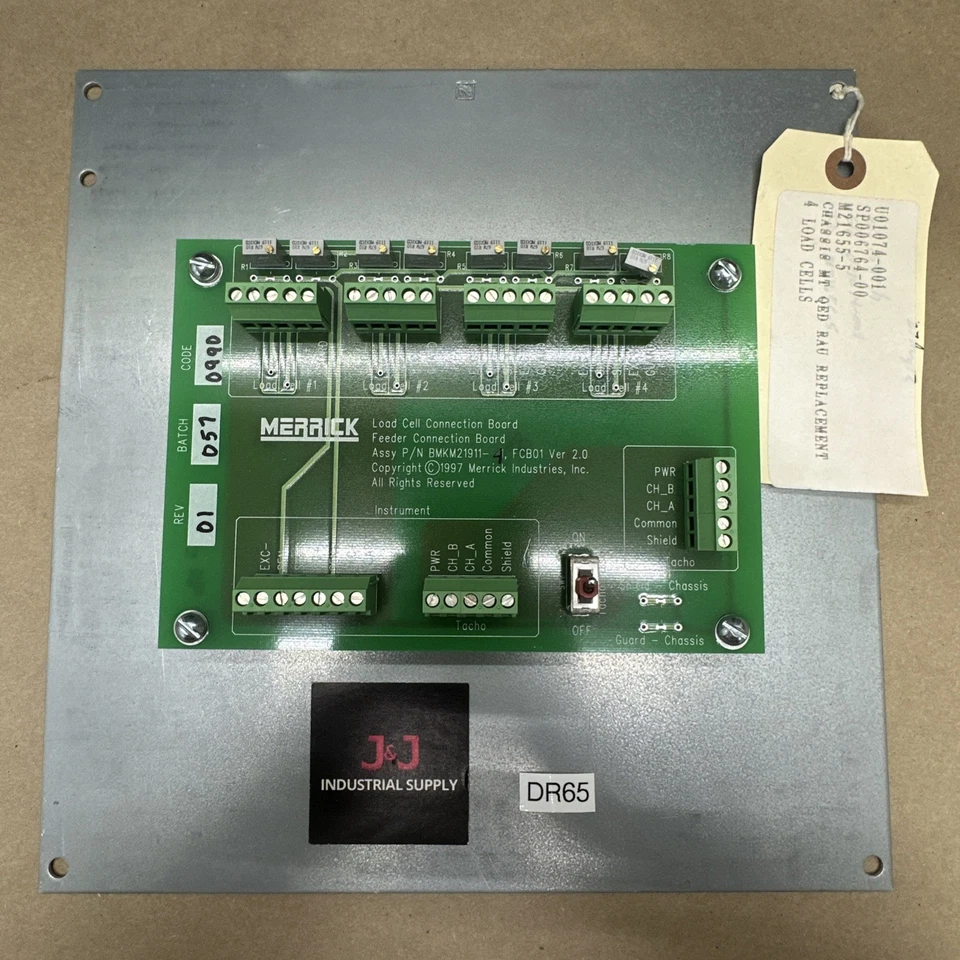 NEW OPEN BOX- Merrick BMKM21911-4 Load Cell Connection Board || WARRANTY! 🇺🇸 - Image 1 of 4