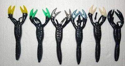 Gene Larew Salt Craw kit 30 count 4.25" baits - Image 1 of 3