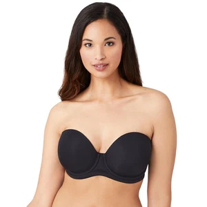 Wacoal Women's Red Carpet Full Busted Strapless Convertible Bra, Black, 34H - Picture 1 of 7